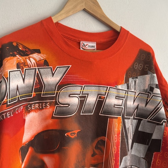 Vintage Y2K Tony Stewart T-Shirt / Nascar Cup Champion / 2005 / AOP / XL - Picture 4 of 7